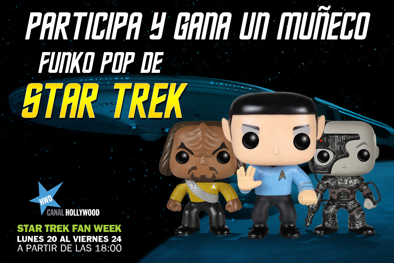 ¡Consigue muñecos Funko Pop con la Star Trek Fan Week!