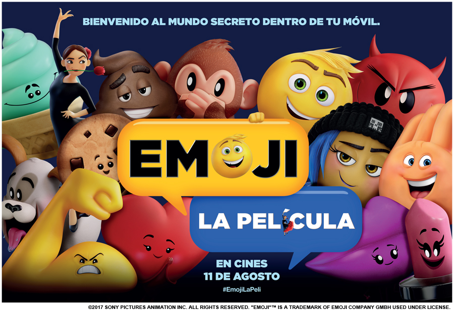 ¡Emoji: La película, estreno en cines el 11 de agosto!