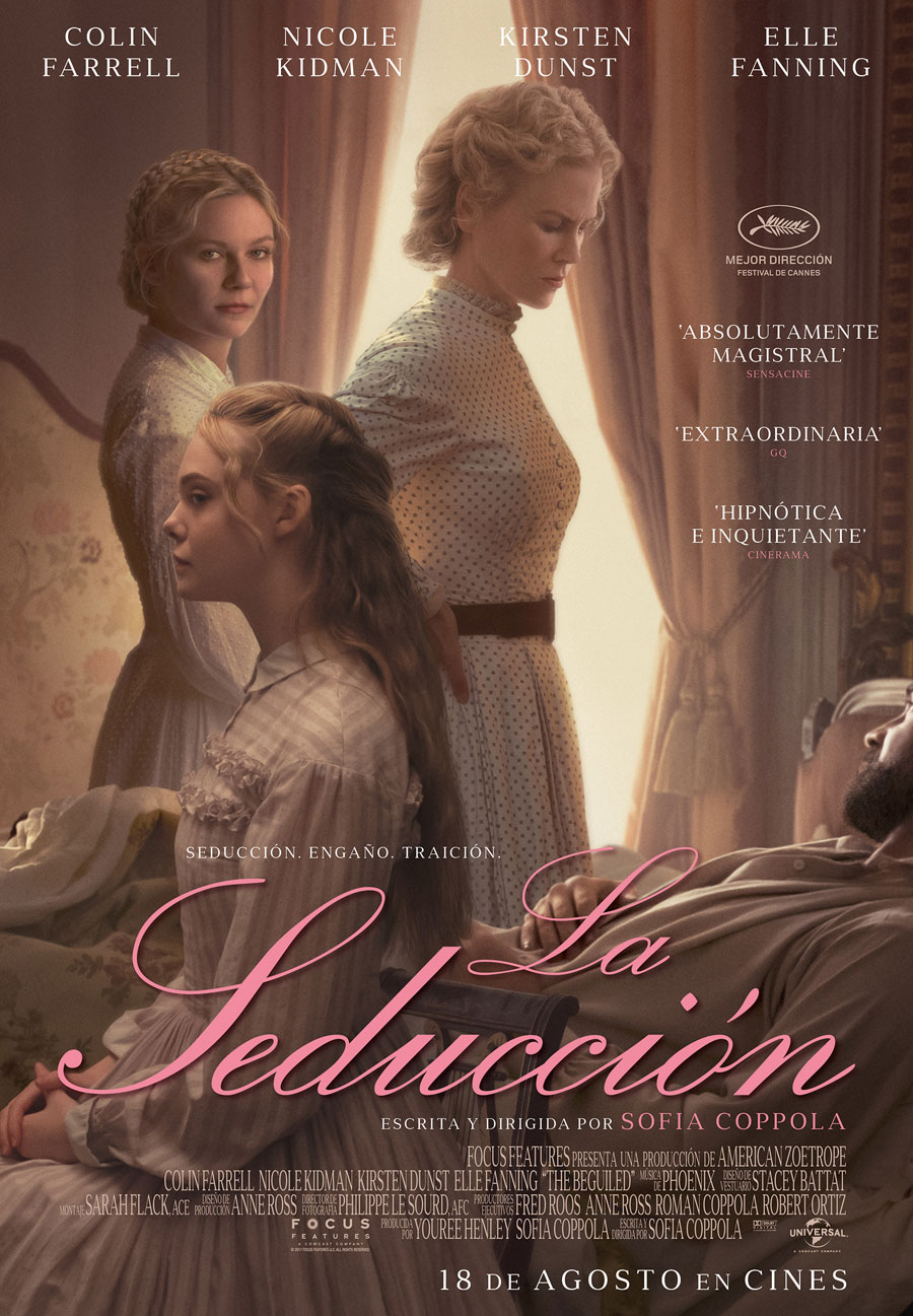 ‘La Seducción’, la nueva película de Sofía Coppola, en cines el 18 de agosto