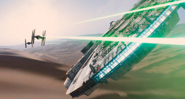 Efectos visuales de Star Wars: El Despertar de la Fuerza