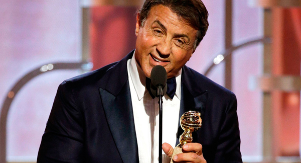 Sylvester Stallone gana un Globo de Oro por su papel en Creed