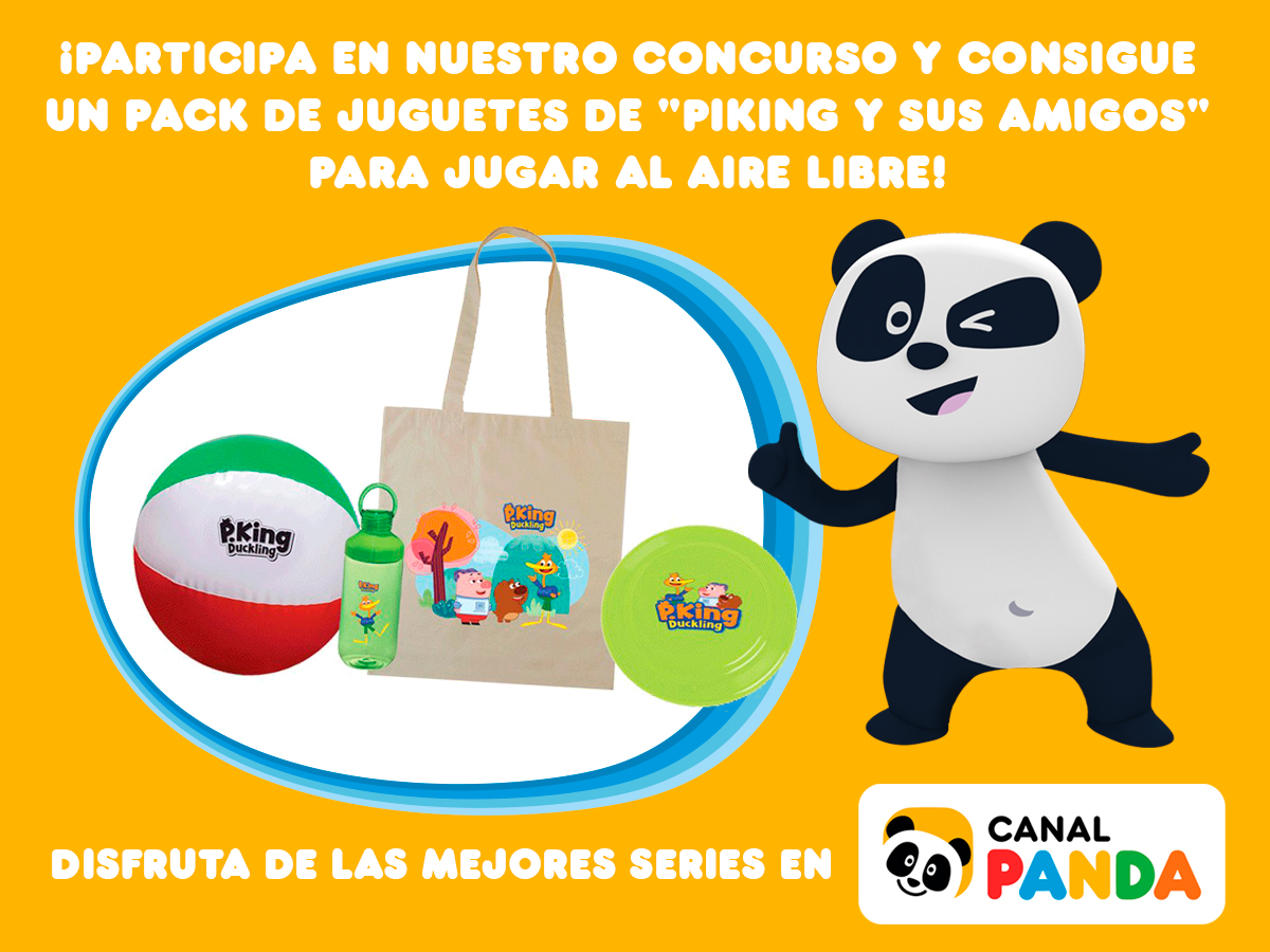 ¡Consigue un pack de juguetes de «Piking y sus amigos» con Canal Panda!
