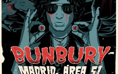 Bunbury presenta ‘Madrid, Área 51’ y finaliza ‘Palosanto Tour 2014’