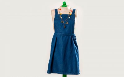 Customiza tu ropa T3 Cap 66: Cómo transformar un antiguo vestido denim en un peto