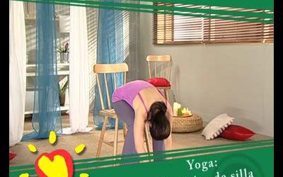 La Fundación Española del Corazón y los ejercicios de yoga en silla
