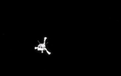 La sonda Rosetta aterriza en el cometa Chury