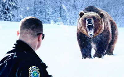 Policías en Alaska C