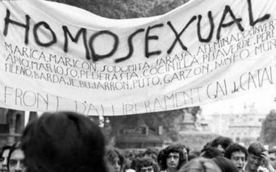 El Movimiento Español de Liberación Homosexual (MELH) que surgió durante el franquismo