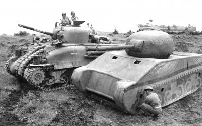 Tanques inflables y aviones de paja: los engaños de la Segunda Guerra Mundial en imágenes