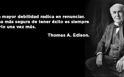 Frases célebres de Thomas A. Edison