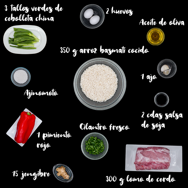 Cocina peruana arroz chaufa